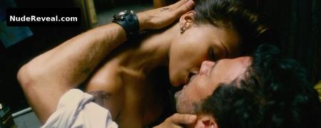 ZOE SALDANA nude in The Losers
