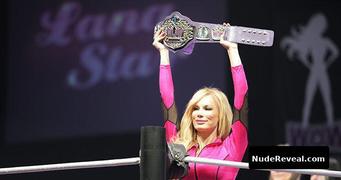 LANA KINNEAR nude in Wwe Divas