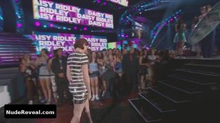 DAISY RIDLEY nude in Teen Choice Awards 2016