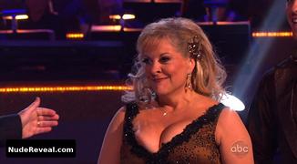 NANCY GRACE nude in Dancing with the Stars