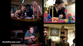 PAGET BREWSTER nude in My Big Fat Independent Movie