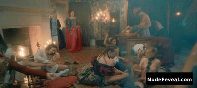 ANAEL SNOEK nude in The Serpent Queen
