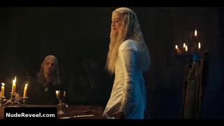 FREYA ALLAN nude in The Witcher