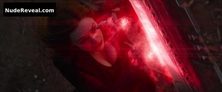 ELIZABETH OLSEN nude in Avengers: Endgame