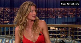 GISELE BUNDCHEN nude in Late Night with Conan O