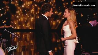 CLAIRE KEIM nude in The Voice France