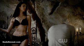 NINA DOBREV nude in The Vampire Diaries