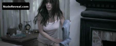 SARAH SHAHI nude in Static