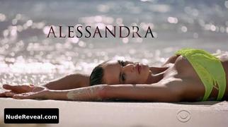 ALESSANDRA AMBROSIO nude in The Victoria