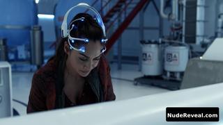 LINDSEY MORGAN nude in The 100
