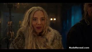 FREYA ALLAN nude in The Witcher