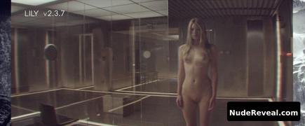 CLAIRE SELBY nude in Ex Machina