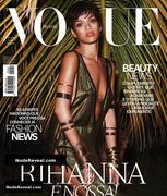 RIHANNA nude in Vogue Brasil