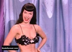BETTIE PAGE nude in Bettie Page: The Girl in the Leopard Print Bikini