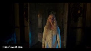 FREYA ALLAN nude in The Witcher
