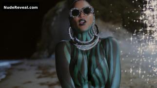 BEYONCE KNOWLES nude in Black Is King