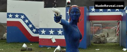 JENNIFER LAWRENCE nude in X-Men: Days of Future Past