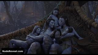 ZOE SALDANA nude in Avatar: The Way of Water