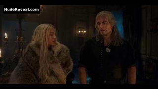 FREYA ALLAN nude in The Witcher