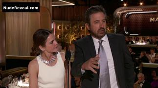 KERI RUSSELL nude in The Golden Globe Awards