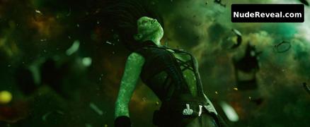 ZOE SALDANA nude in Guardians of the Galaxy