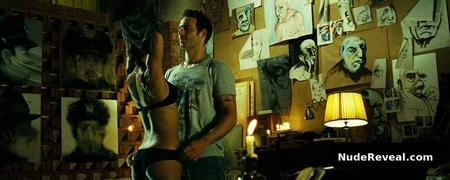 ZOE SALDANA nude in Colombiana