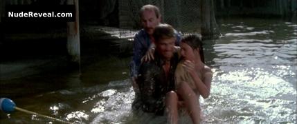 LEA THOMPSON nude in Jaws 3-D