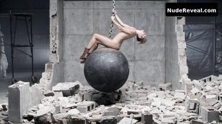MILEY CYRUS nude in Wrecking Ball