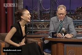 NATALIE PORTMAN nude in Late Show with David Letterman