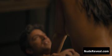 MAITE PERRONI nude in Triptych