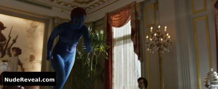 JENNIFER LAWRENCE nude in X-Men: Days of Future Past