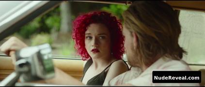 JULIA GARNER nude in Tomato Red