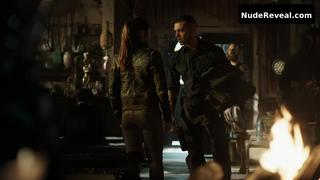 LINDSEY MORGAN nude in The 100