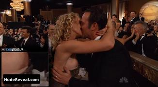 ALEXANDRA LAMY nude in The Golden Globe Awards