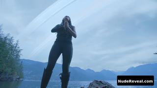 MARIE AVGEROPOULOS nude in The 100