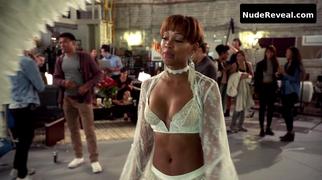 MEAGAN GOOD nude in White Famous