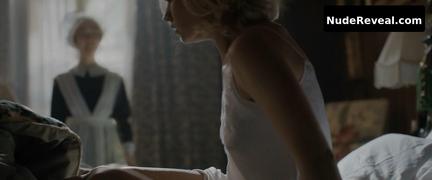 LILY JAMES nude in Rebecca