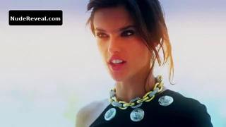 ALESSANDRA AMBROSIO nude in Maxim photoshoot