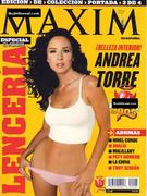 ANDREA TORRE nude in Maxim photoshoot