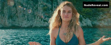LILY JAMES nude in Mamma Mia! Here We Go Again