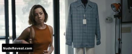 AUBREY PLAZA nude in Emily the Criminal