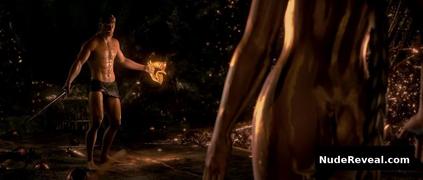 ANGELINA JOLIE nude in Beowulf