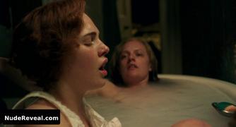 ELISABETH MOSS nude in Shirley