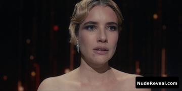 EMMA ROBERTS nude in American Horror Story