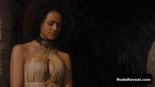 NATHALIE EMMANUEL nude in Game of Thrones