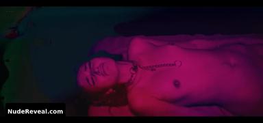 LILY COLLINS nude in Lucifer