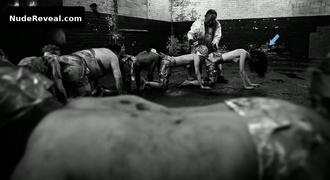 ASHLYNN YENNIE nude in The Human Centipede II