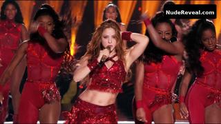 SHAKIRA nude in Super Bowl