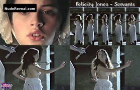 FELICITY JONES nude in Servants