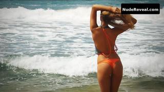 GIGI HADID nude in Sports Illustrated Swimsuit 2015
